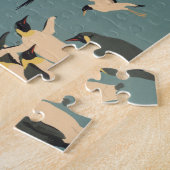 Pictografische kaart van de wereld legpuzzel (Zijkant)