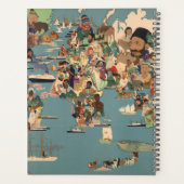 Pictografische kaart van de wereld planner (Achterkant)