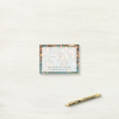 Pictografische kaart van de wereld post-it® notes (Op bureau)