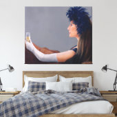 Pictogram 2005 canvas afdruk (Insitu (Slaapkamer))