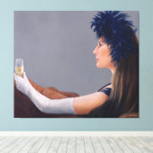 Pictogram 2005 canvas afdruk (Insitu (Houten vloer))