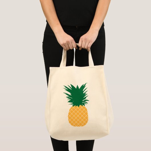 Pictogram ananas tote bag (Voorkant (product))