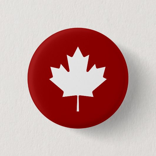 Pictogram Button "Maple Leaf" (Voorkant)