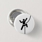 Pictogram-Button op rotsen Ronde Button 3,2 Cm (Voorkant /achterkant)