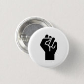Pictogram-Button "Protest" Ronde Button 3,2 Cm (Voorkant /achterkant)