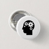 Pictogram Button voor geestelijke gezondheid (Voorkant /achterkant)