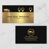 Pictogram Creative Gold Truck Lock maakt letters i Visitekaartje (Voorkant / Achterkant)