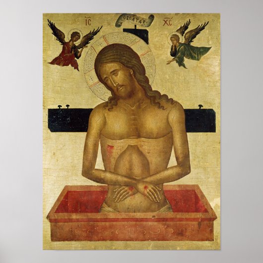 Pictogram dat Christus in de graftomaat toont Poster (Voorkant)