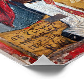 Pictogram dat de Crucifixion, 1520 afgeeft Poster (Hoek)