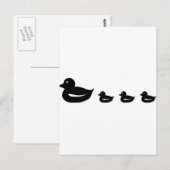 pictogram eend briefkaart (Voorkant / Achterkant)