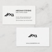 Pictogram Estate Agent Afsprakenkaartje (Voorkant / Achterkant)