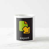 Pictogram exporteren koffiemok