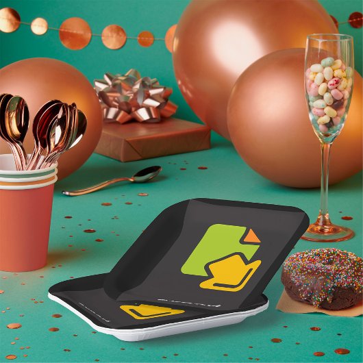 Pictogram exporteren papieren bordje