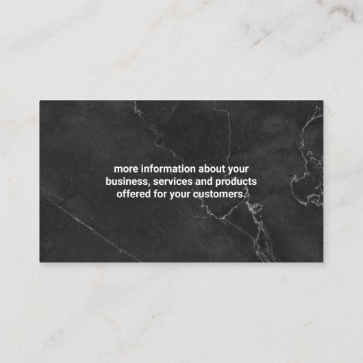 Pictogram Fixingsservices | Carpentry Visitekaartje (Achterkant)