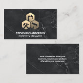 Pictogram Fixingsservices | Carpentry Visitekaartje (Voorkant / Achterkant)