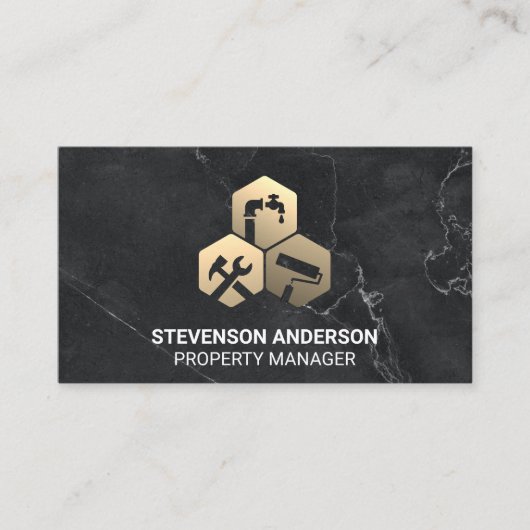 Pictogram Fixingsservices | Carpentry Visitekaartje (Voorkant)