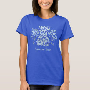 Pictogram Floral Corset Damask T-shirt