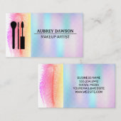 Pictogram Holographic Gradient maken Visitekaartje (Voorkant / Achterkant)