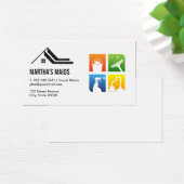 Pictogram Home Cleaning Services | Huis Logo Visitekaartje (Bureau)