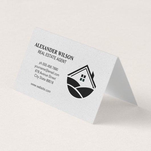 Pictogram Home en Hills Visitekaartje (Voorkant)