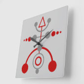 pictogram Kornkreis Piktogramm / gewas cirkel V Vierkante Klok (Hoek)