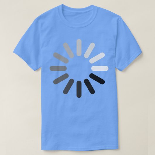 Pictogram laden negatief t-shirt (Design voorkant)