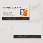 Pictogram Logo bouwwerker Visitekaartje (Voorkant / Achterkant)