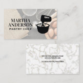 pictogram mengkom | Bakingrediënten Visitekaartje (Voorkant / Achterkant)