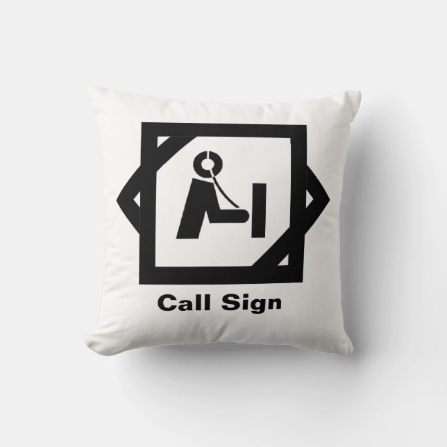 Pictogram met    Shack PillowCustomize it Kussen (Voorkant)