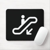 Pictogram Mousepad omlaag Muismat (Met muis)