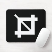 Pictogram Mousepad snijgereedschap Muismat (Met muis)