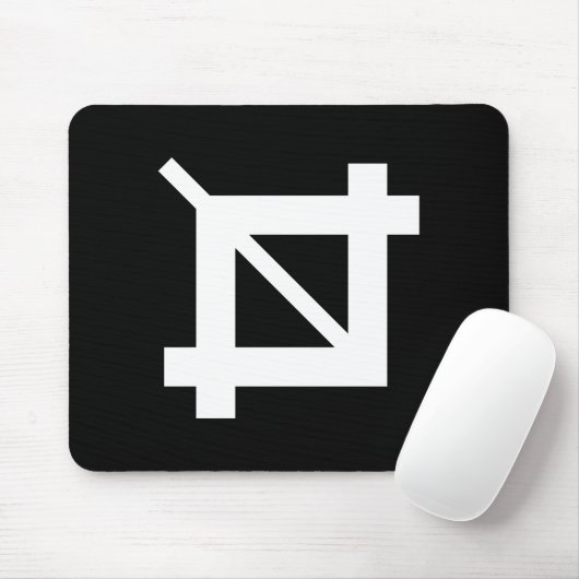 Pictogram Mousepad snijgereedschap Muismat (Met muis)