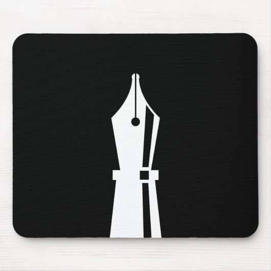 Pictogram Mousepad van de fontein Muismat (Voorkant)