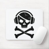Pictogram Music Pirate Piracy anti-riaa Muismat (Met muis)