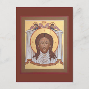 Pictogram "niet gemaakt met handen" Briefkaart