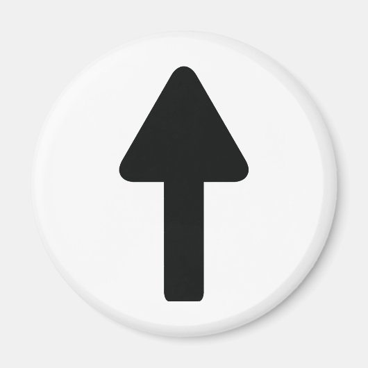 Pictogram omhoog magneet (Voorkant)