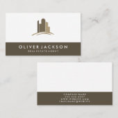 Pictogram onroerend goed | Beroepsbeoefenaars Visitekaartje (Voorkant / Achterkant)