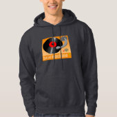 Pictogram op balmachine groot hoodie (Voorkant)