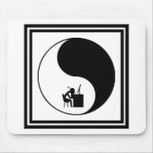 Pictogram op hoofdbureau muismat (Voorkant)