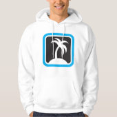 Pictogram palmboom hoodie (Voorkant)