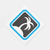 Pictogram palmboom servet (Hoek)