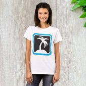 Pictogram palmboom t-shirt