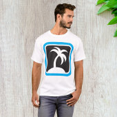 Pictogram palmboom t-shirt