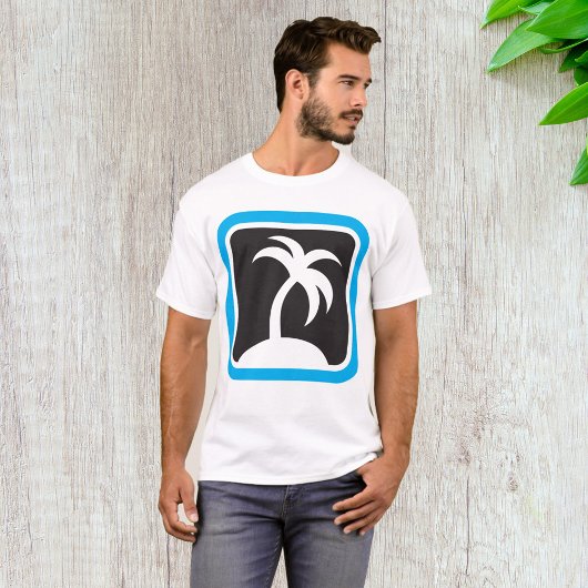 Pictogram palmboom t-shirt