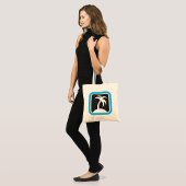 Pictogram palmboom tote bag