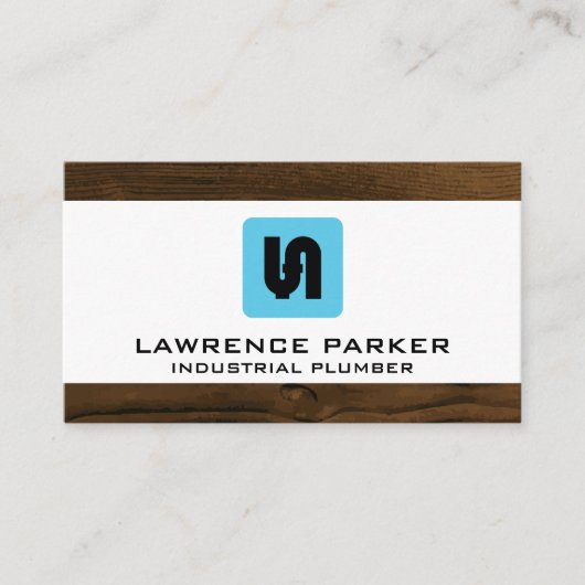 Pictogram pijpsysteem | Plumber Visitekaartje (Voorkant)