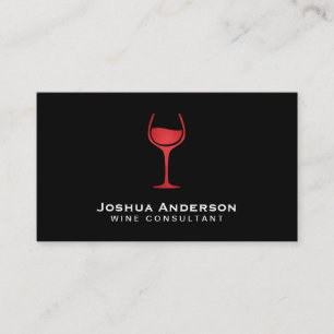 Pictogram Rode Wijn Visitekaartje