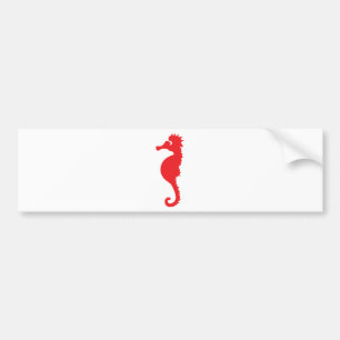 pictogram rode zeeen paard bumpersticker