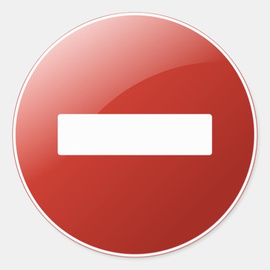 Pictogram Ronde Sticker (Voorkant)