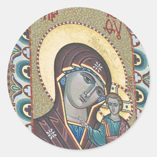 Pictogram Ronde Sticker (Voorkant)